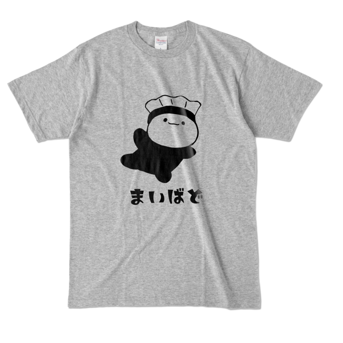 カラーTシャツ - L - 杢グレー (濃色)