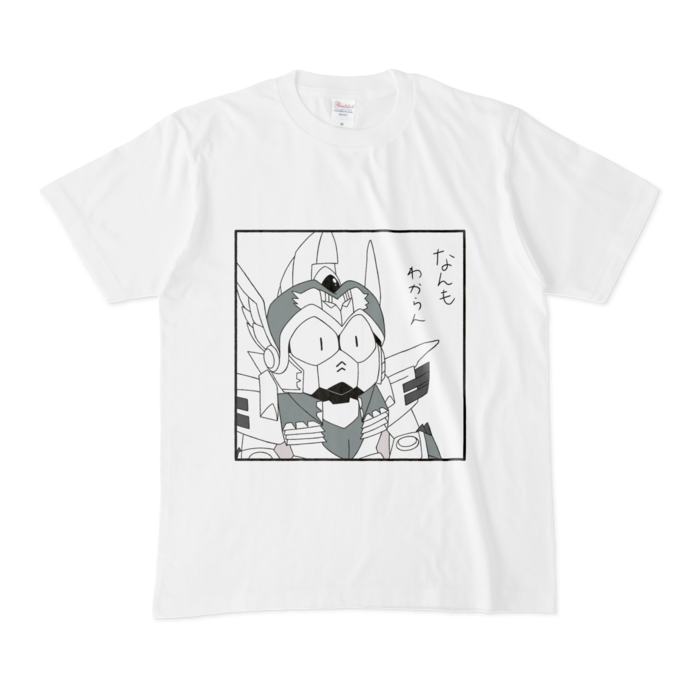 Tシャツ - M - 白_モノクロ
