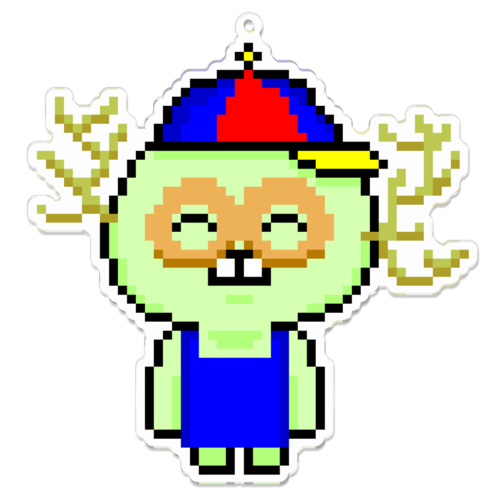 アクリルキーホルダー(コーティング) - 100 x 100 (mm)