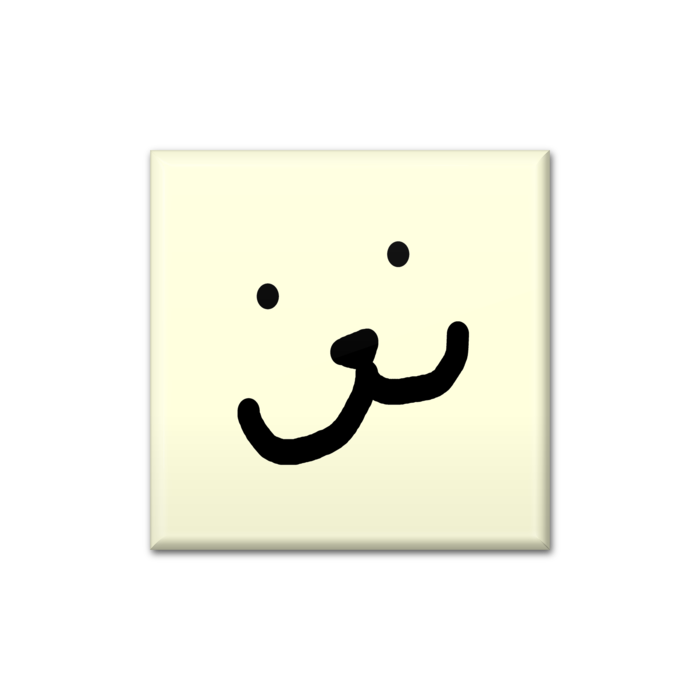 缶バッジ - 四角形40mm