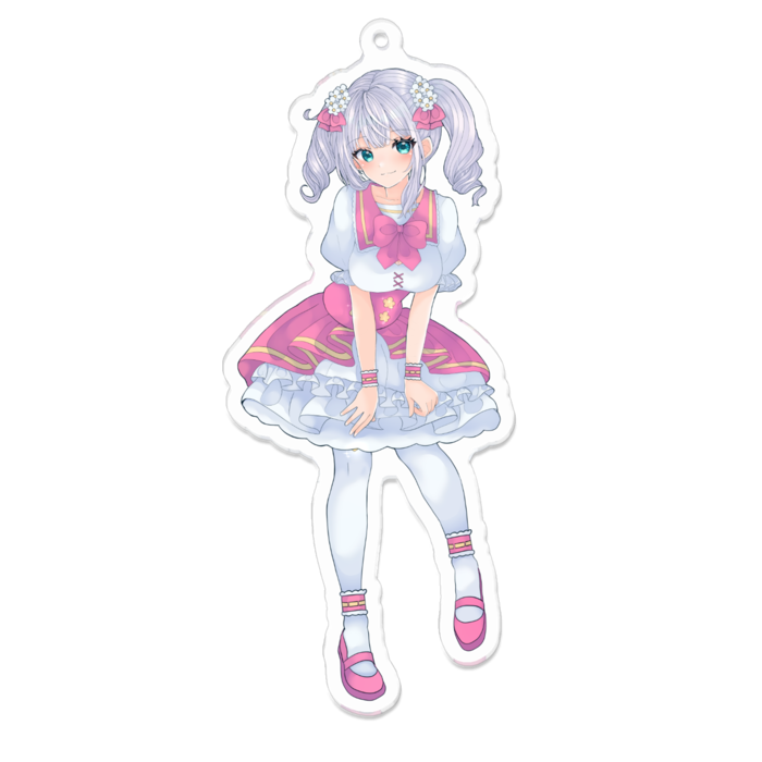 アクリルキーホルダー - 100 x 100 (mm)