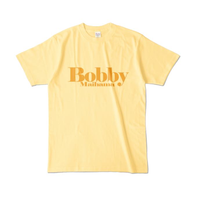 BobbyのカラーTシャツ - L - ライトイエロー (淡色)