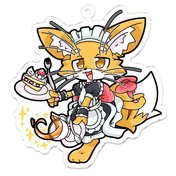 アクリルキーホルダー - 70 x 70 (mm)