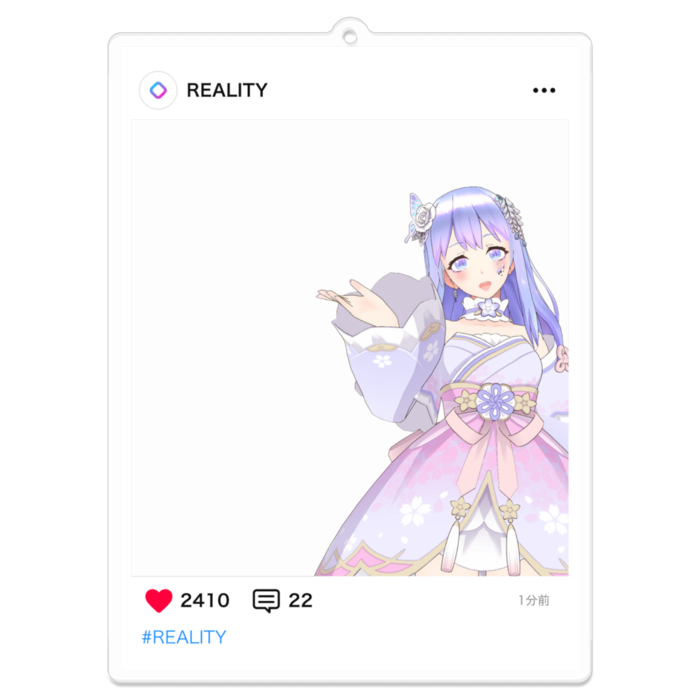 アクリルキーホルダー - 100 x 100 (mm)