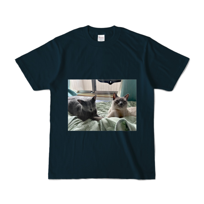 びんしず カラーTシャツ - S - ネイビー (濃色)