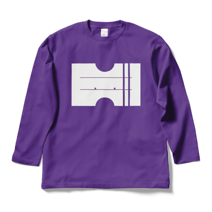 ロングスリーブTシャツ - L - パープル