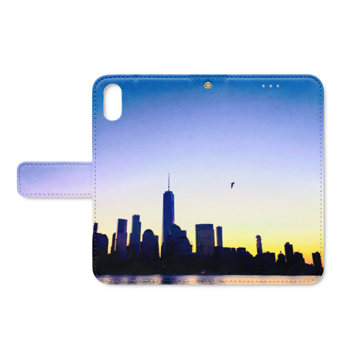 手帳型iPhoneケース - iPhone XS / X - ストラップ穴 あり