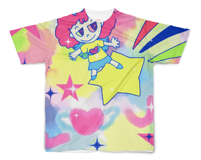 フルグラフィックTシャツ - S - 正面印刷のみ