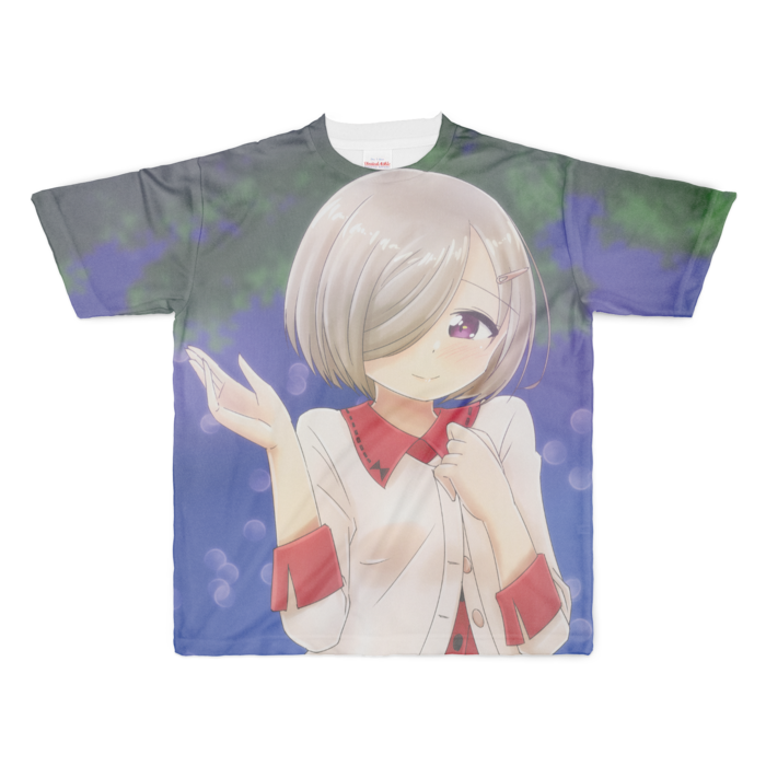 フルグラフィックTシャツ - XL - 正面印刷のみ