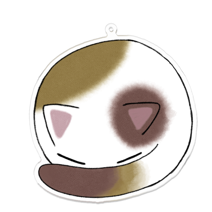 アクリルキーホルダー - 100 x 100 (mm)