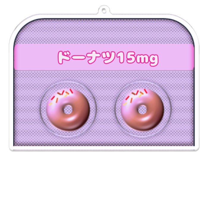 アクリルキーホルダー - 100 x 100 (mm)