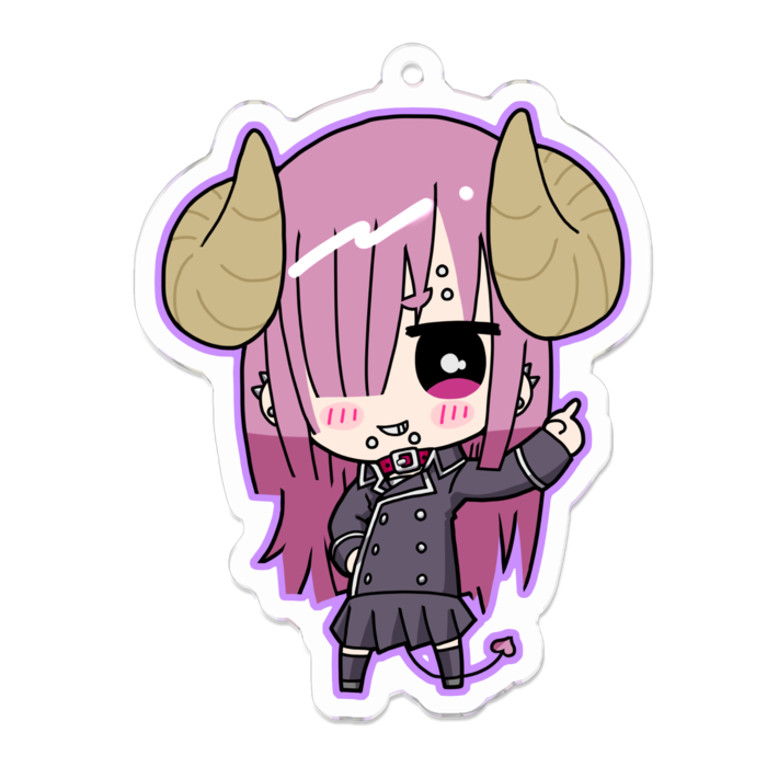 アクリルキーホルダー - 70 x 70 (mm)