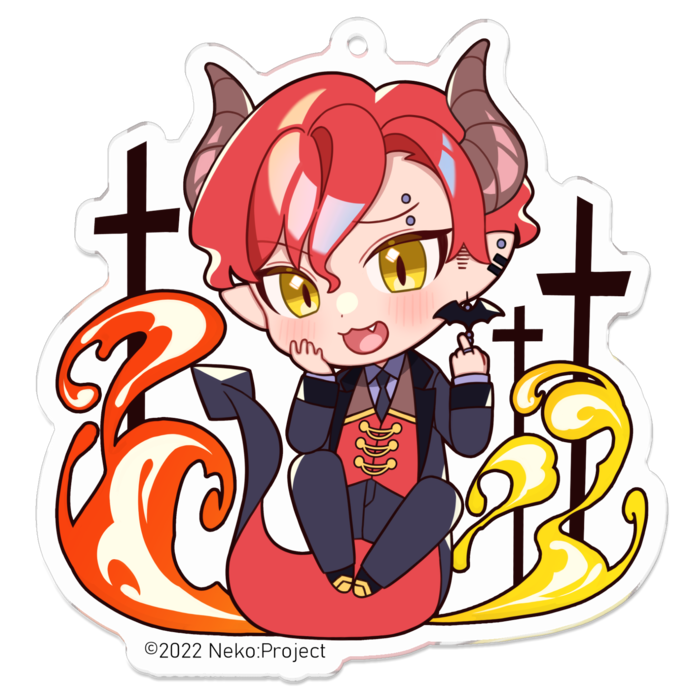 アクリルキーホルダー - 70 x 70 (mm)