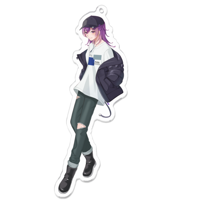 アクリルキーホルダー - 100 x 100 (mm)