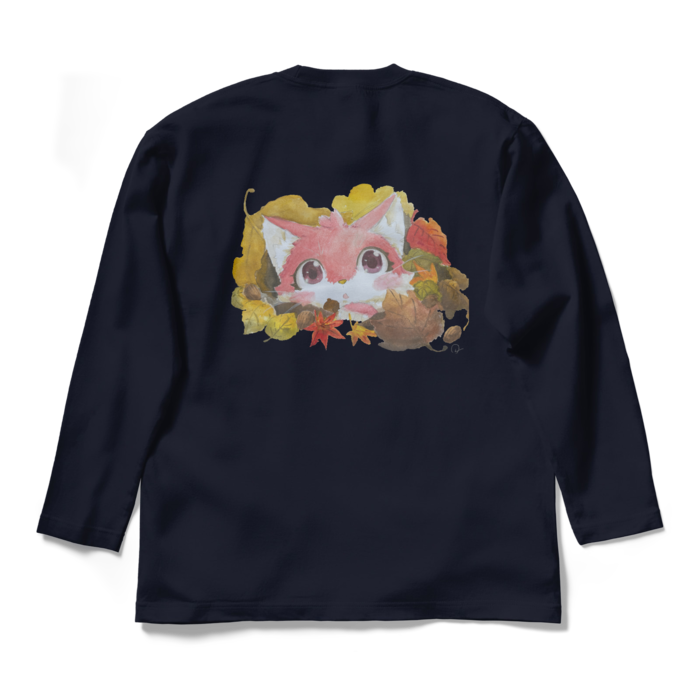 ロングスリーブTシャツ - L - ネイビー(1)