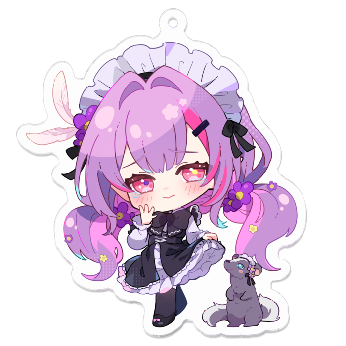 アクリルキーホルダー - 70 x 70 (mm)