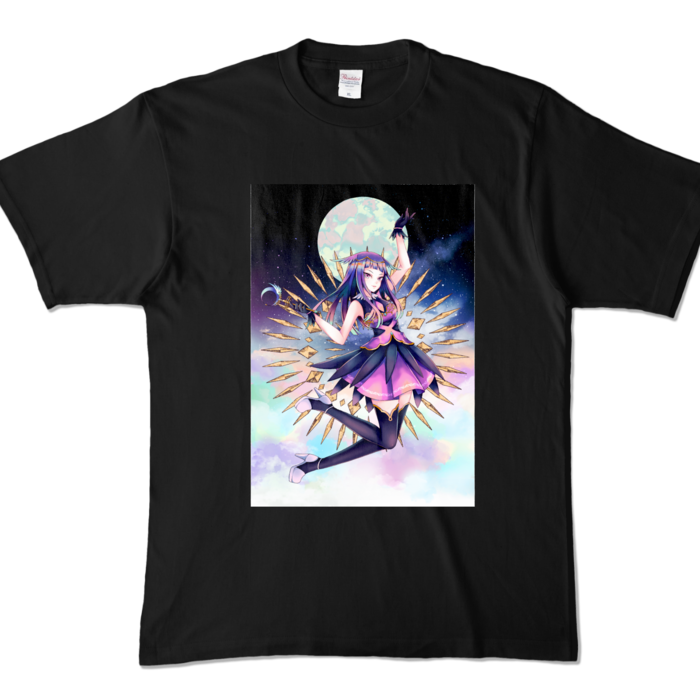 カラーTシャツ - XL - ブラック (濃色)(名前無し)