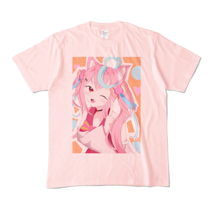 カラーTシャツ - M - ライトピンク (淡色)