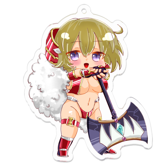 アクリルキーホルダー - 70 x 70 (mm)