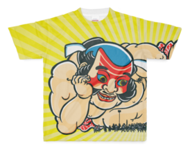 浮世絵マン 全面ｔシャツ 朝比奈小人嶋遊 マンマン堂 Booth