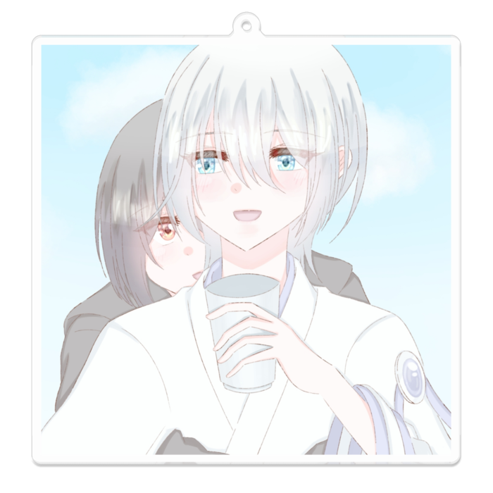 アクリルキーホルダー - 100 x 100 (mm)