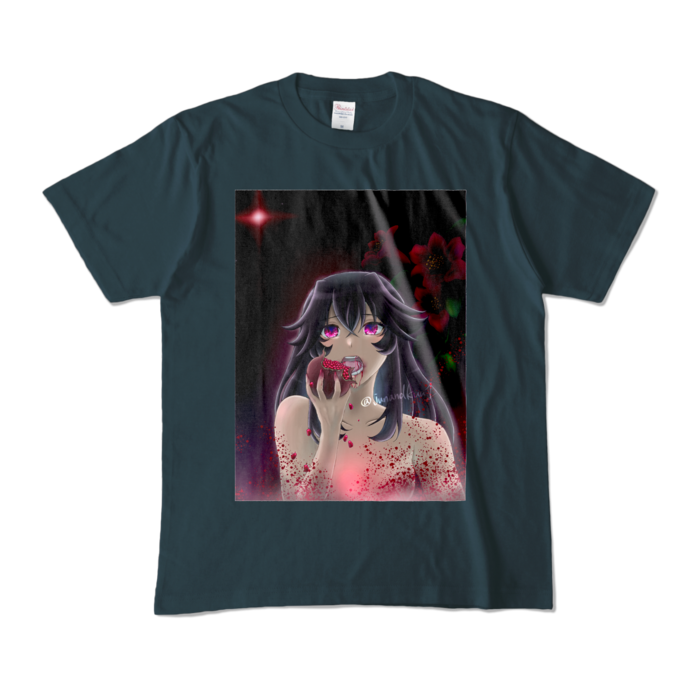 カラーTシャツ - M - デニム (濃色)