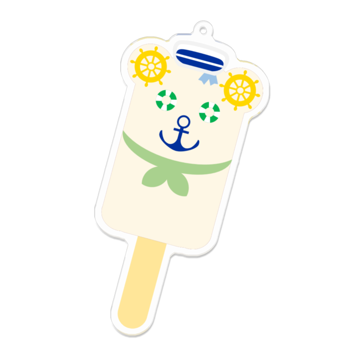 アクリルキーホルダー - 100 x 100 (mm)