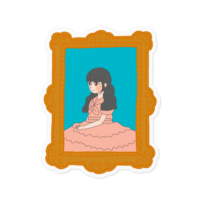 ステッカー - 100 x 100 (mm)