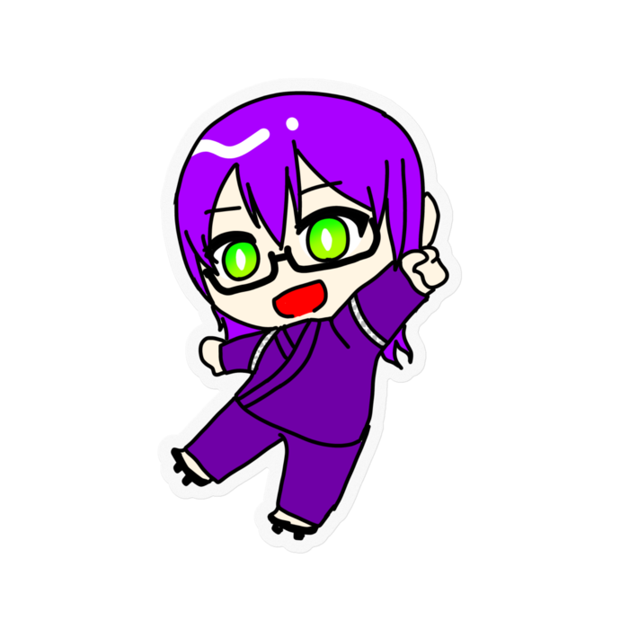 ステッカー - 100 x 100 (mm)