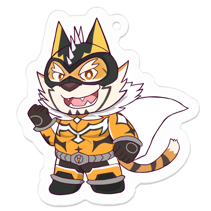 アクリルキーホルダー(コーティング) - 50 x 50 (mm)文字無しver.