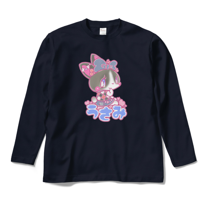 ロングスリーブTシャツ - M - ネイビー