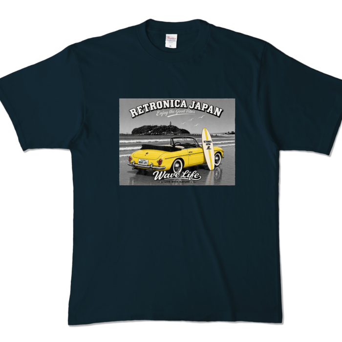 カラーTシャツ - XL - ネイビー (濃色)