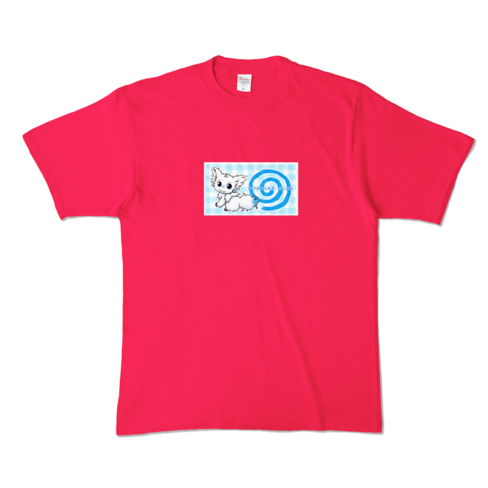 カラーTシャツ - XL - ホットピンク (濃色)