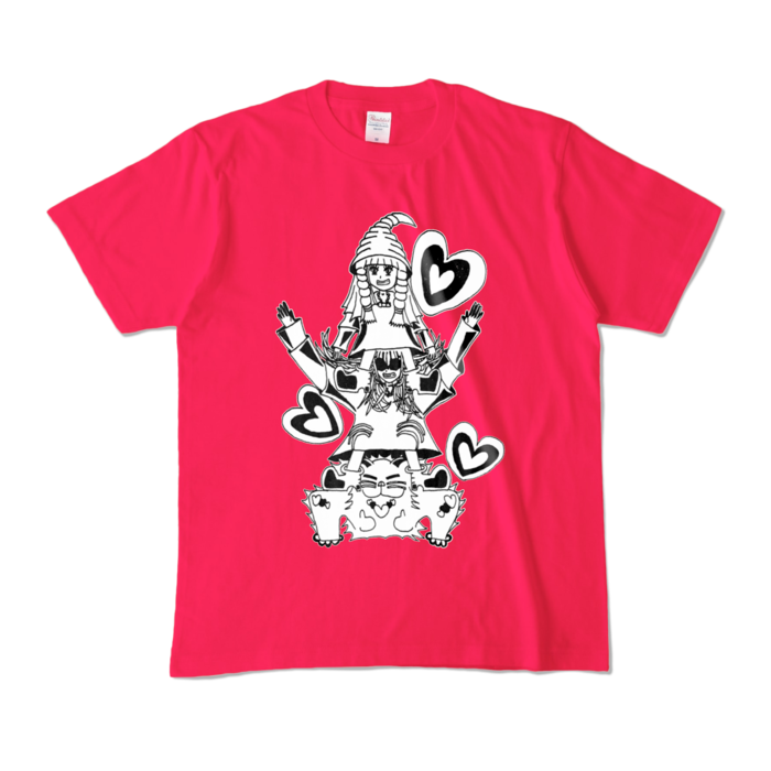 カラーTシャツ - M - ホットピンク (濃色)