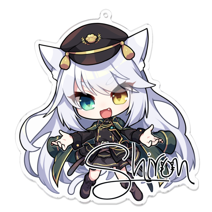 アクリルキーホルダー - 100 x 100 (mm)