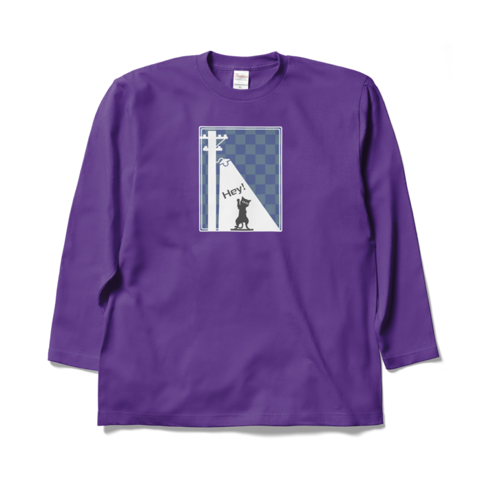 ロングスリーブTシャツ - XL - パープル