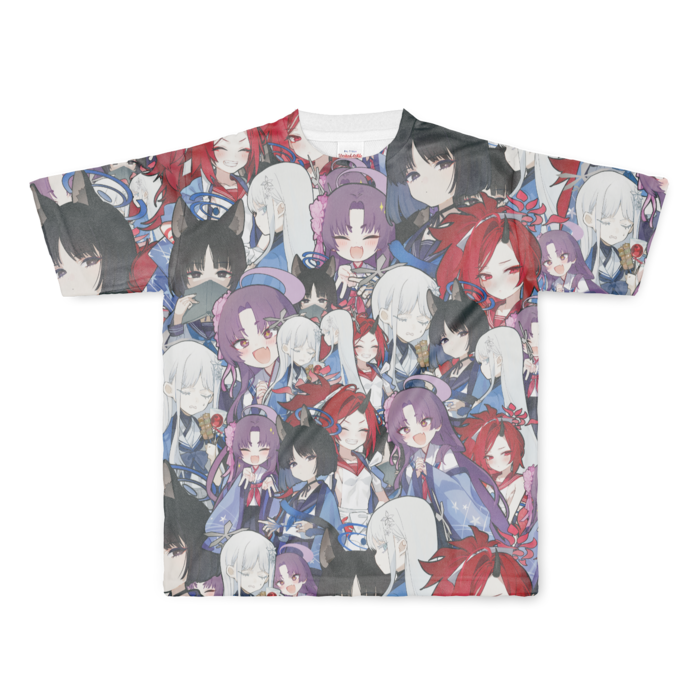 フルグラフィックTシャツ - L - 両面印刷