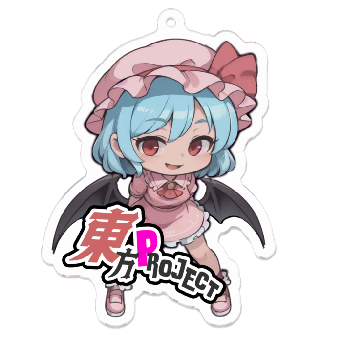 アクリルキーホルダー - 70 x 70 (mm)