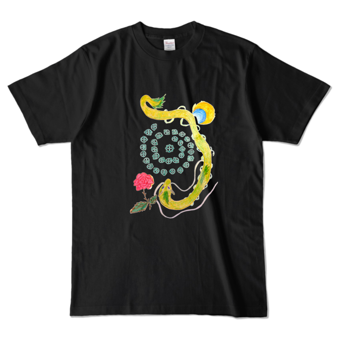 カラーTシャツ - L - ブラック (濃色)