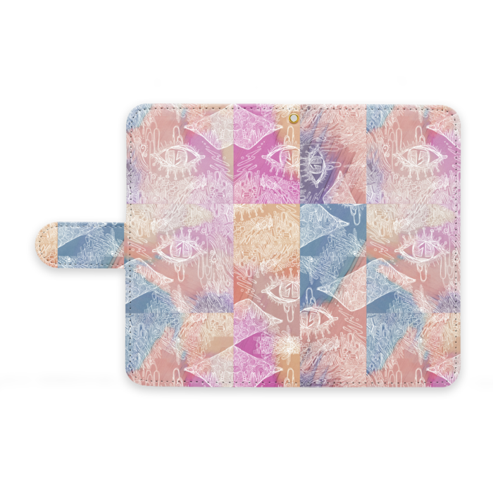 手帳型Androidケース - M - ストラップ穴 あり