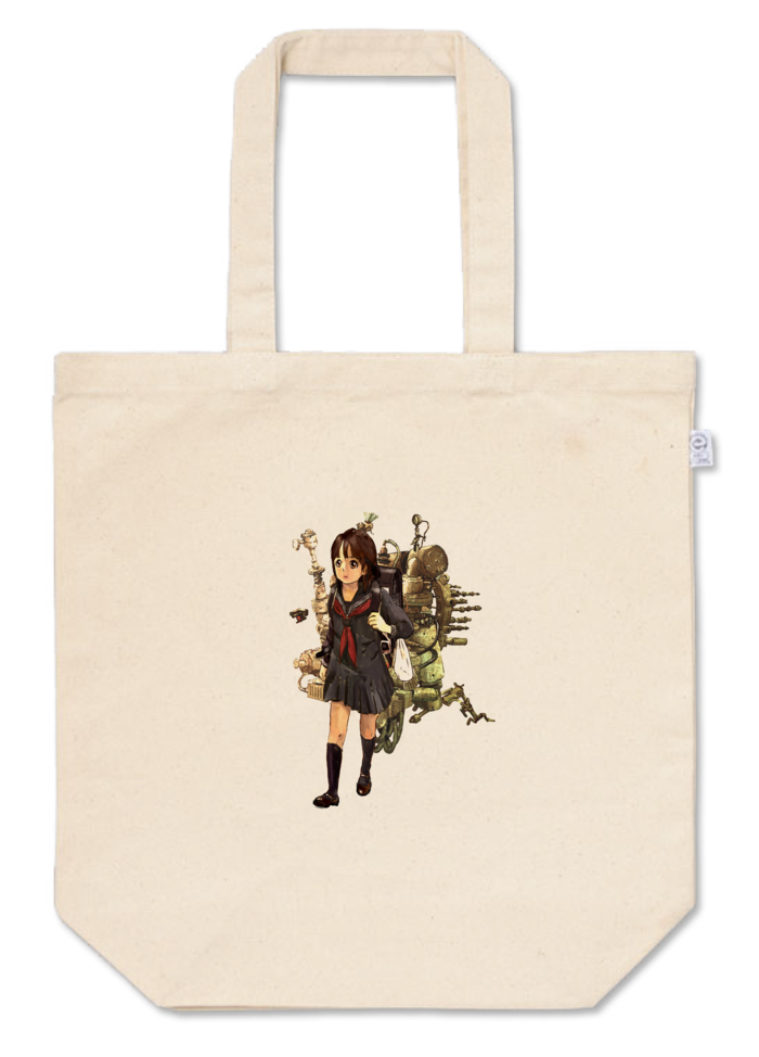 トートバッグ - M - プリント面積中 - ナチュラル