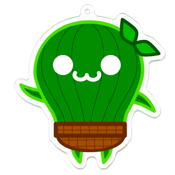 アクリルキーホルダー - 70 x 70 (mm)