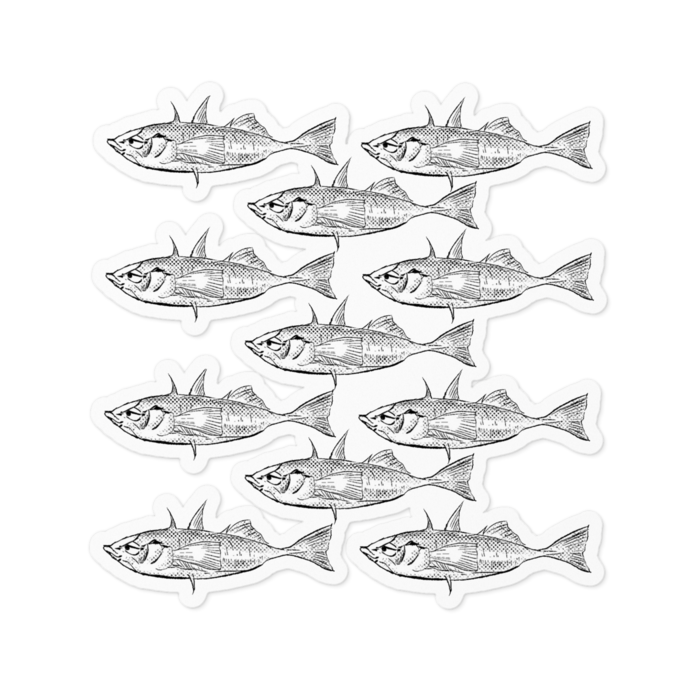 ステッカー - 100 x 100 (mm)