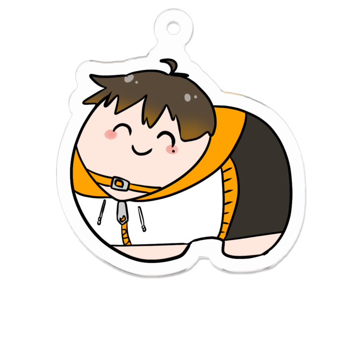 アクリルキーホルダー - 50 x 50 (mm)