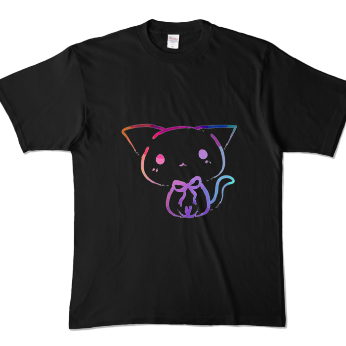 カラーTシャツ - XL - ブラック (濃色)