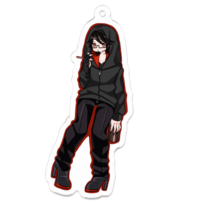 アクリルキーホルダー - 70 x 70 (mm)