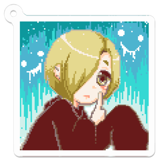 1.アクリルキーホルダー - 50 x 50 (mm)