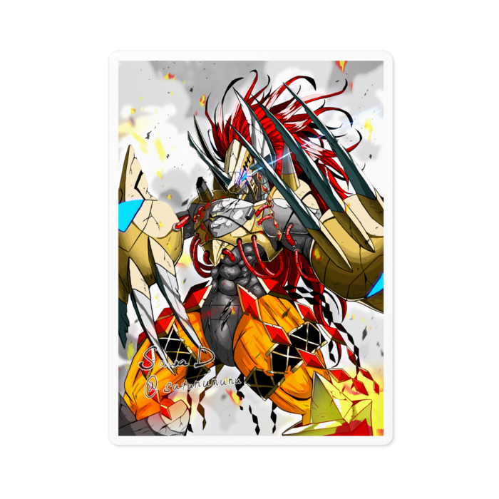 ステッカー - 100 x 100 (mm)