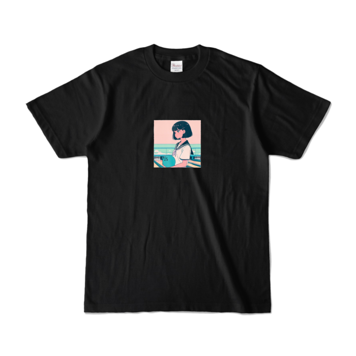 カラーTシャツ - S - ブラック (濃色)