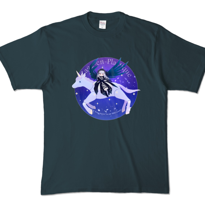 カラーTシャツ - XL - デニム (濃色)